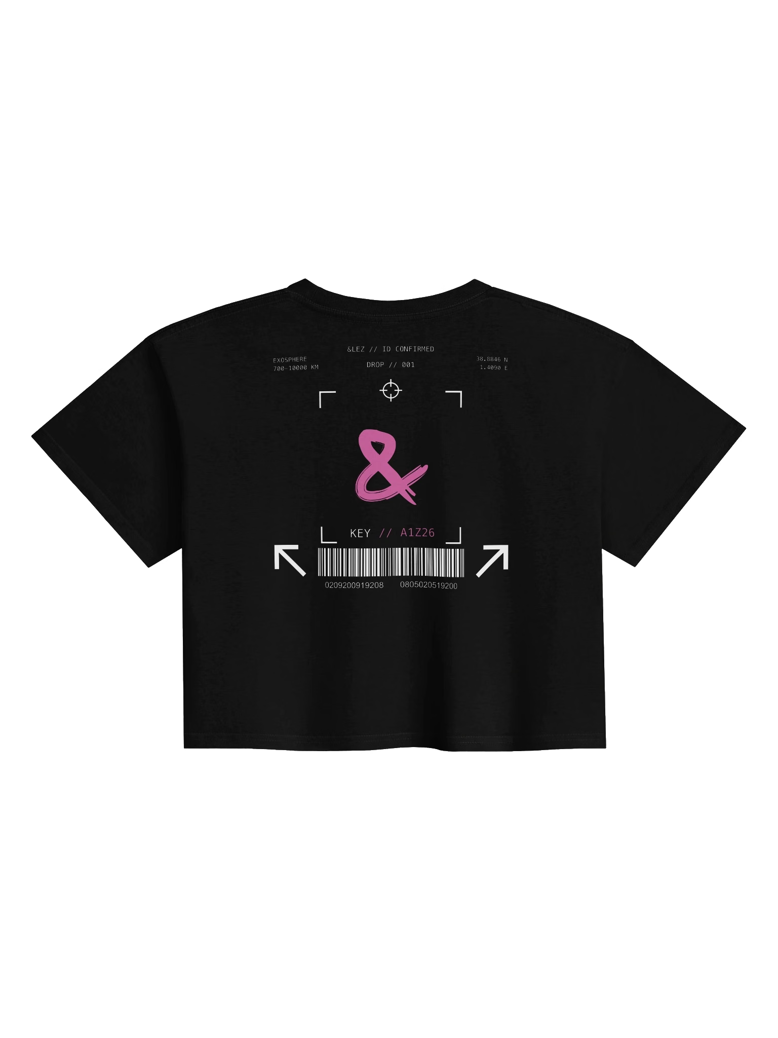 DROP // 001 // CROP TOP — back